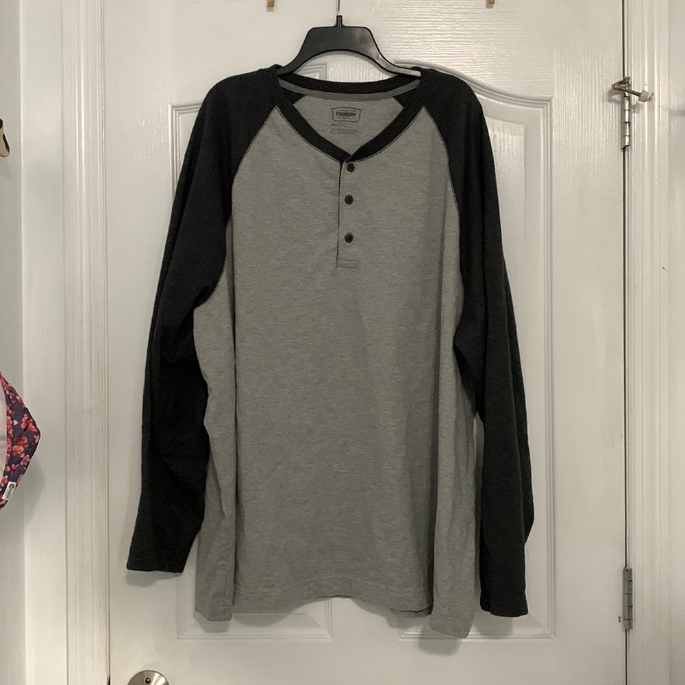 Foundry Supply Co 3 Button Shirt